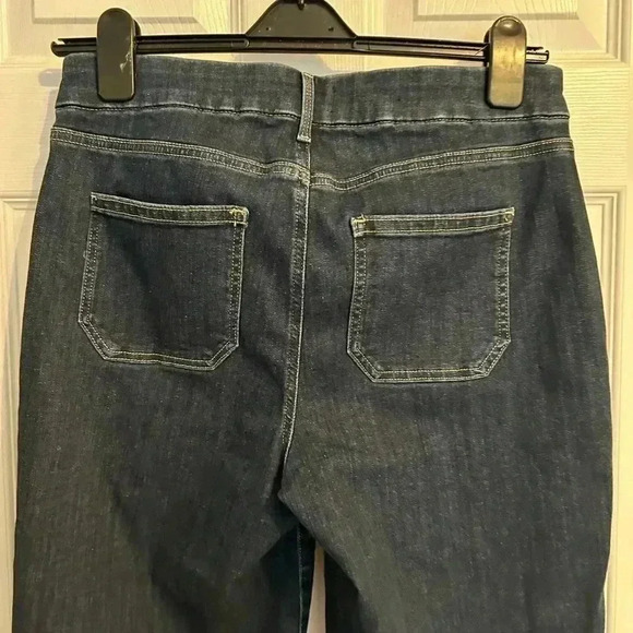 NYDJ Wide Leg Cropped Jeans - Picture 6 of 10